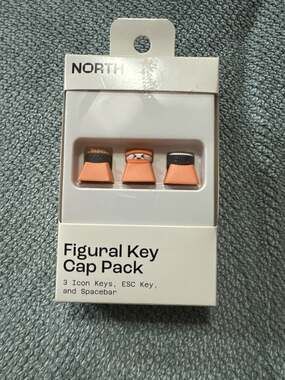 North Sushi Figural Key Cap Pack (3 Icon Keys, ESC, and Spacebar)